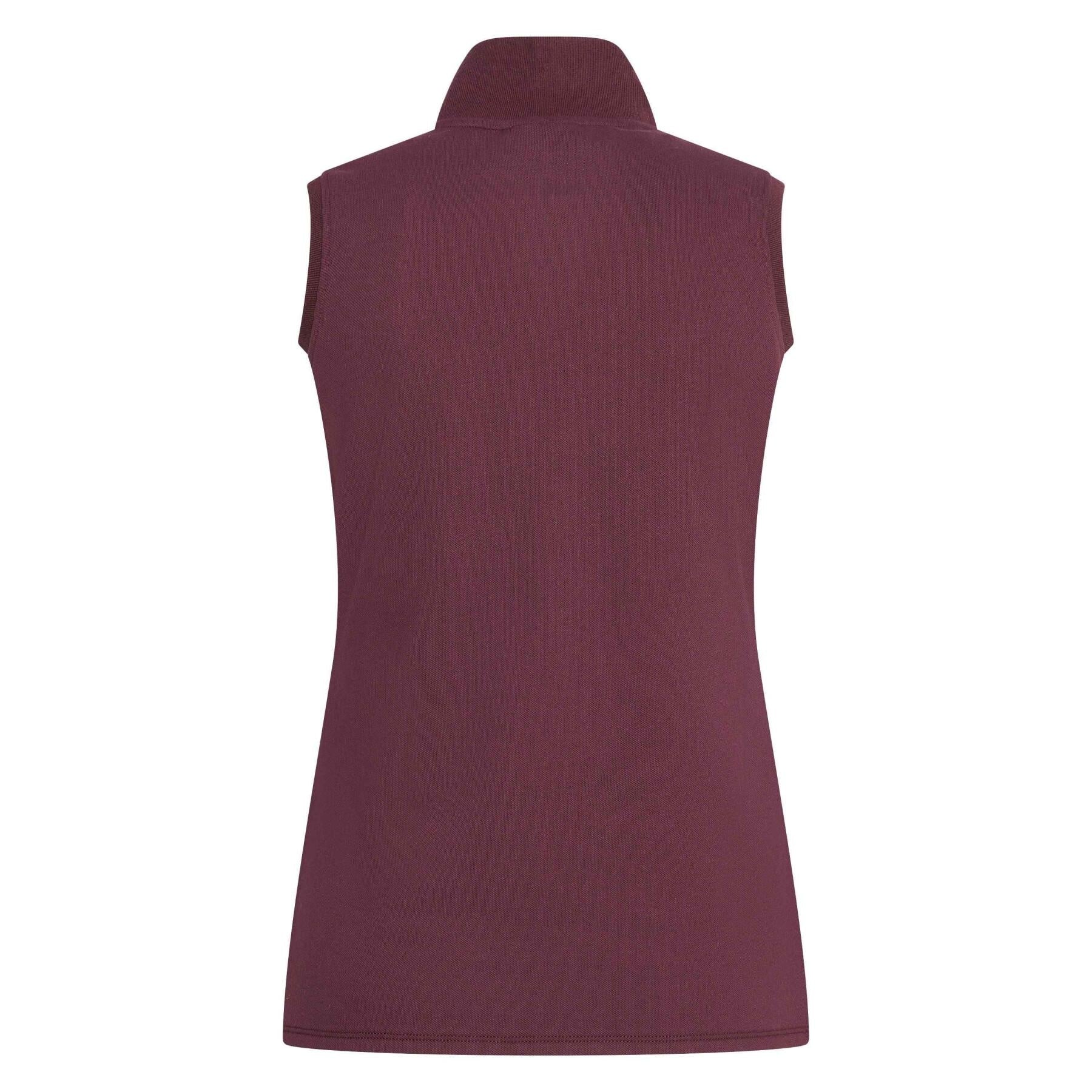 HV Polo Ladies Sleeveless HVP Classic Polo Shirt - Image 3