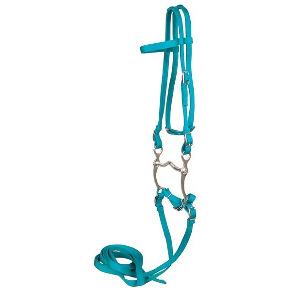 Western Bridle With Reins 10337 Black - Image 6
