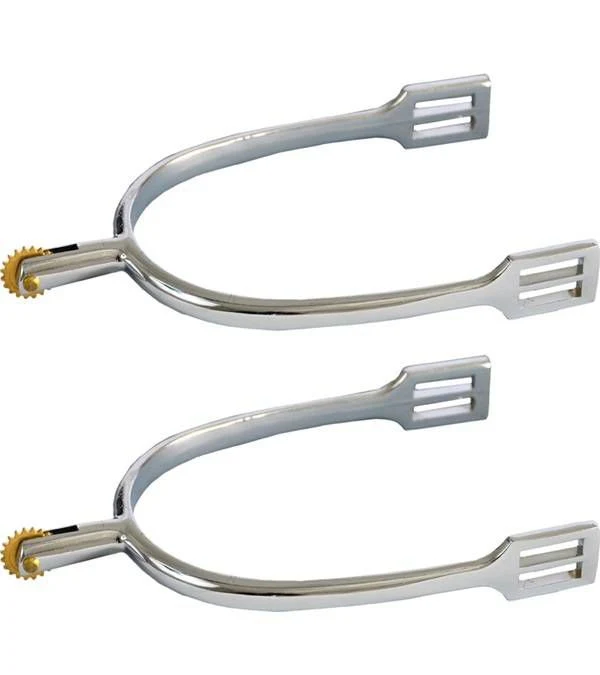 Jacks Dressage Spurs with Brass Rowel - Sold in Pa