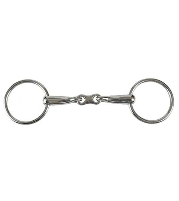 Jacks French Loose Ring Snaffle Bit with 16mm Mout