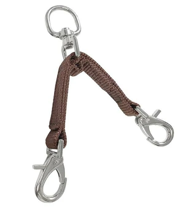 Jacks Lunge Strap Attachment with Swivel 1" Brown