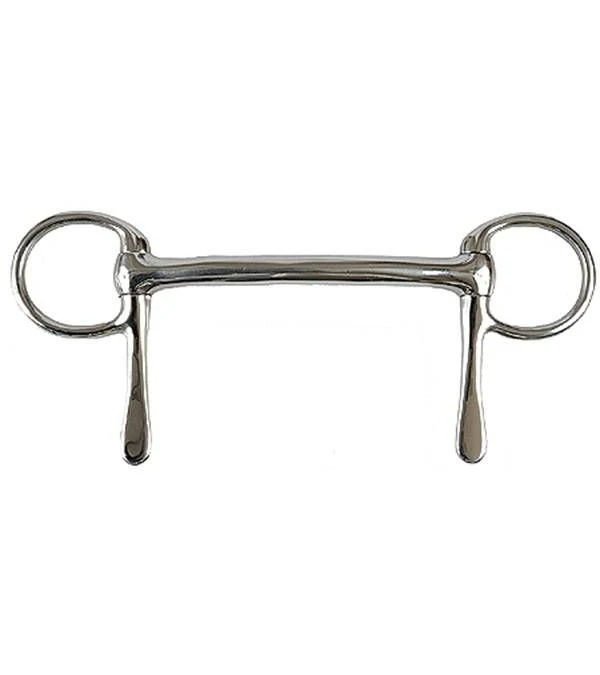 Jacks Mullen Mouth Snaffle Bit 5" Stainless Steel