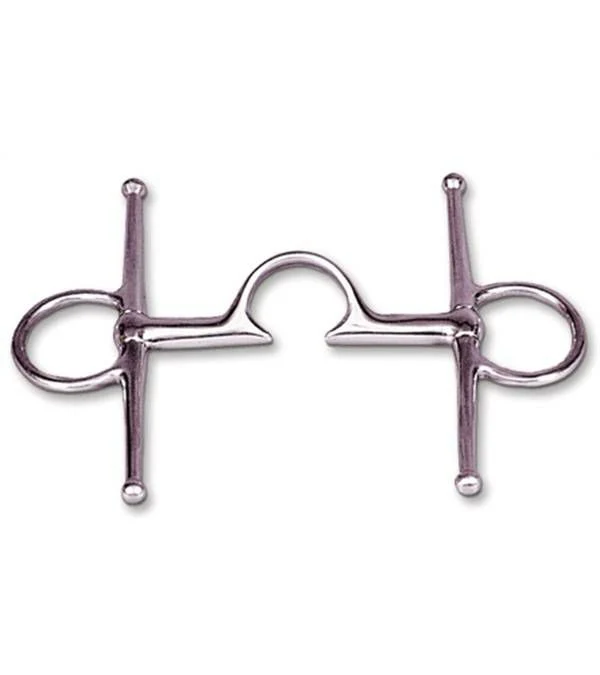 Jacks Segunda Mouth Full Cheek Bit 5" Stainless St