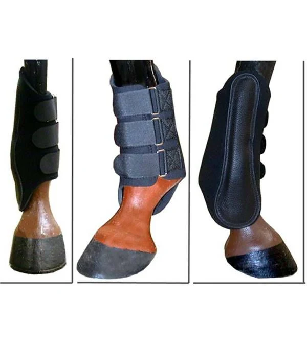 Jacks Splint Boots - Sold in Pairs Large Black