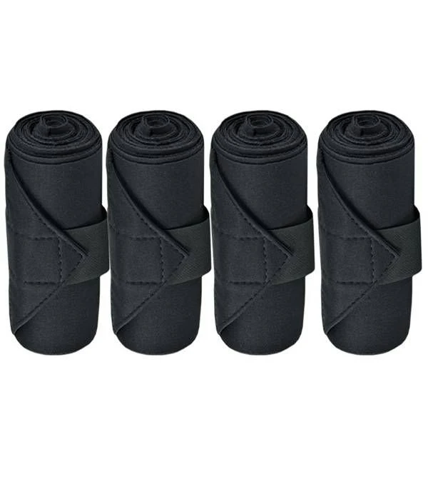 Jacks Standing Wraps - Set of 4 5.5" x 16' Black