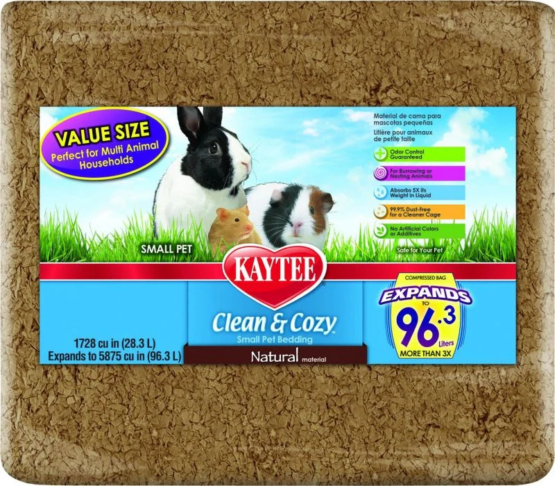 Kaytee Clean And Cozy Bedding 1728 Cu In White - Image 2