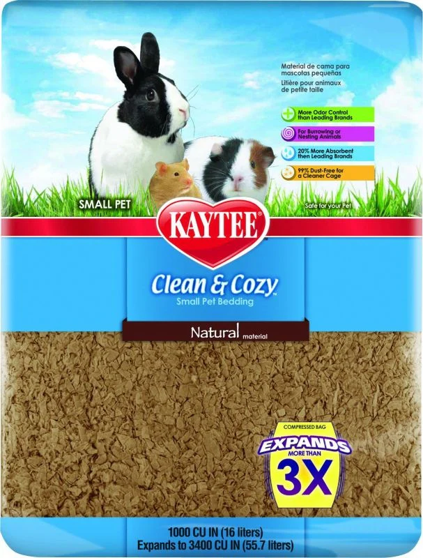Kaytee Clean And Cozy Bedding 1728 Cu In White - Image 4