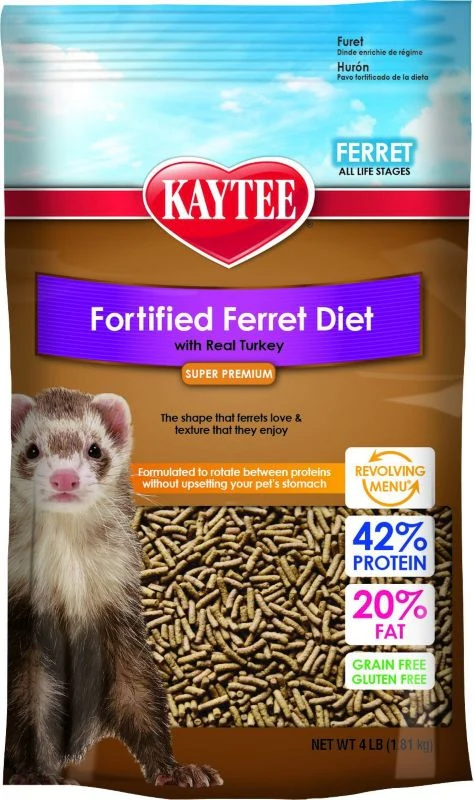 Kaytee Fortified Ferret Diet 4 Lb Chicken - Image 2