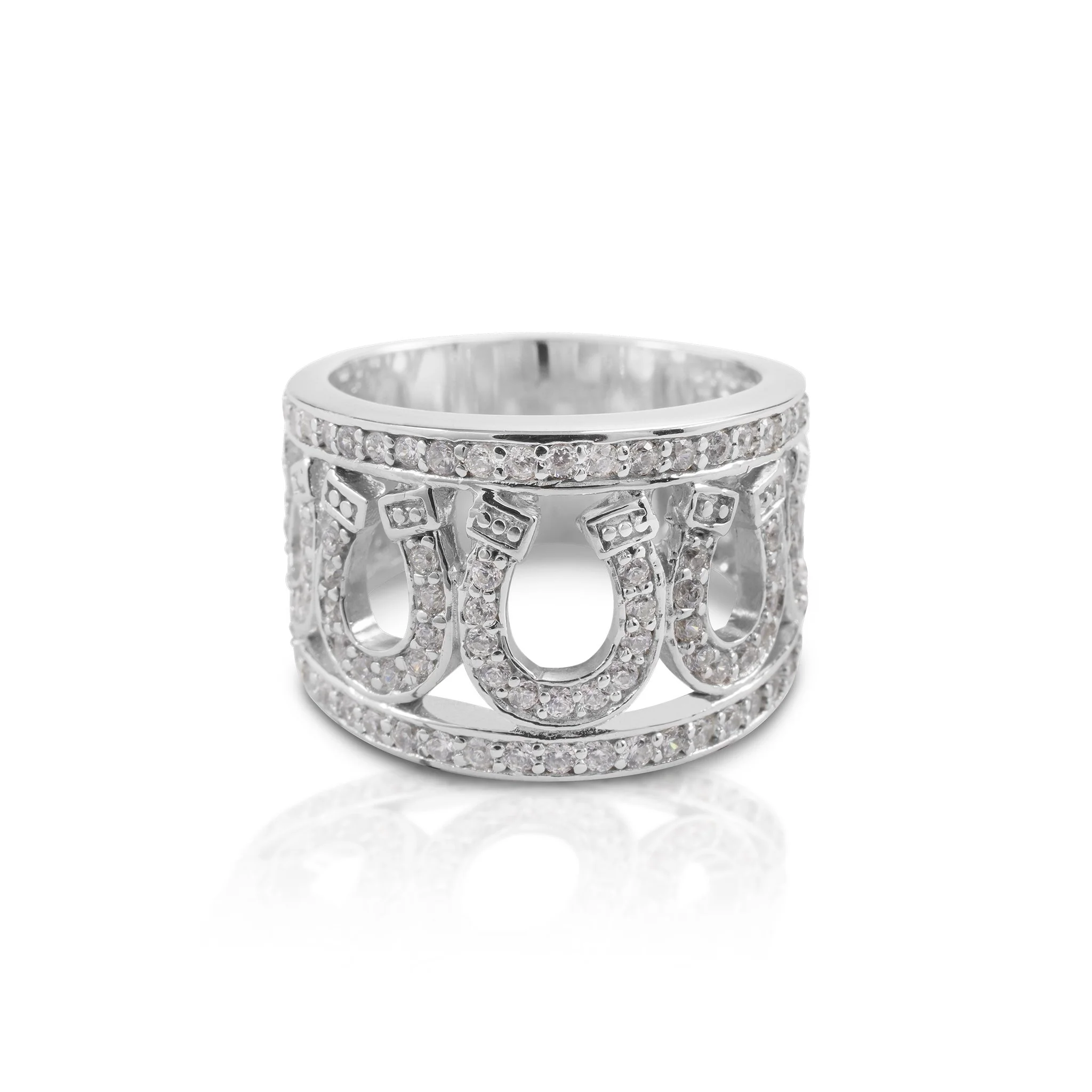 Kelly Herd Seven Horseshoe Ring