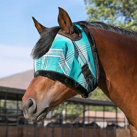 Kensington Fly Mask with Fleece Trim - Image 11