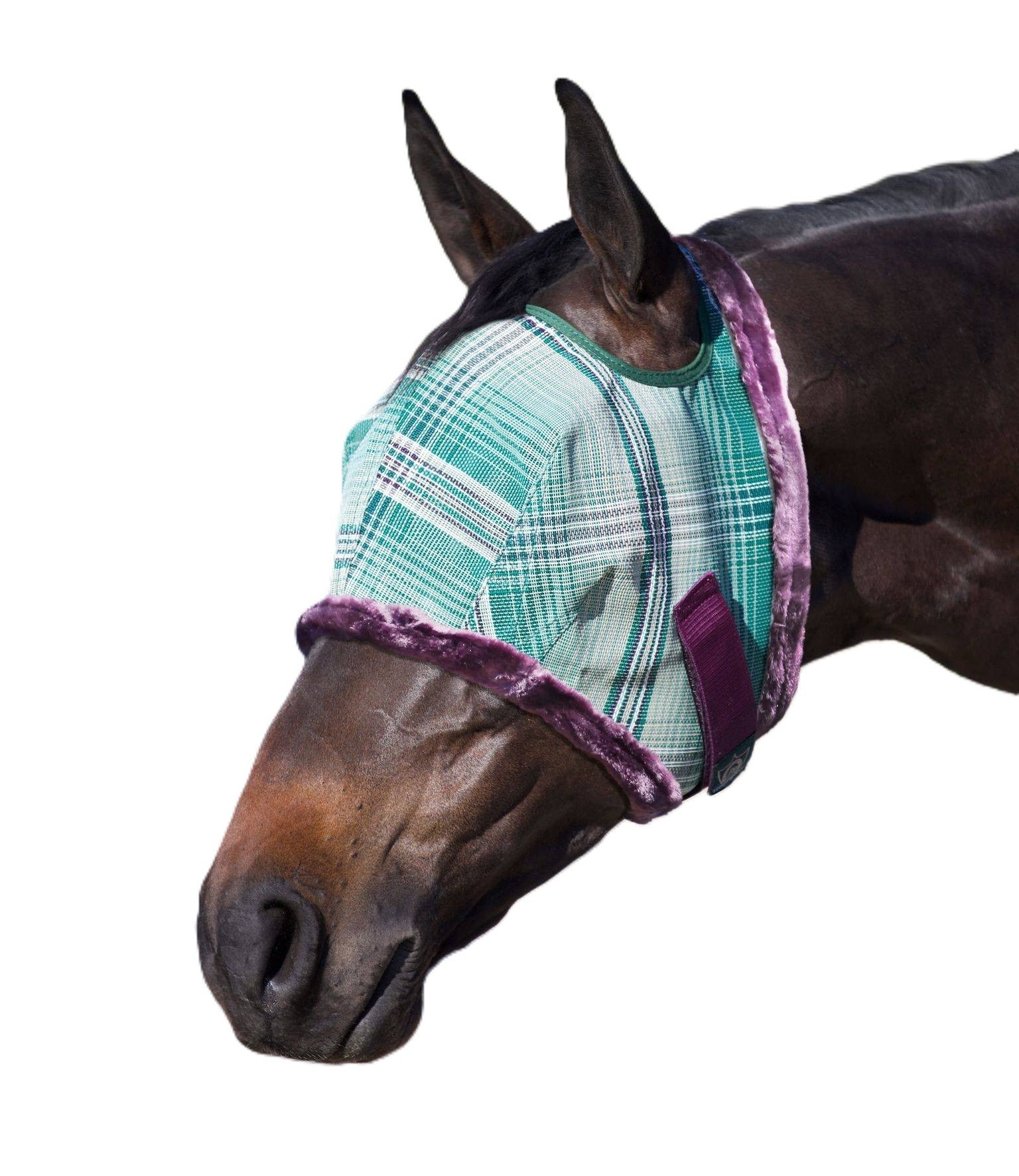 Kensington Fly Mask with Fleece Trim - Image 4