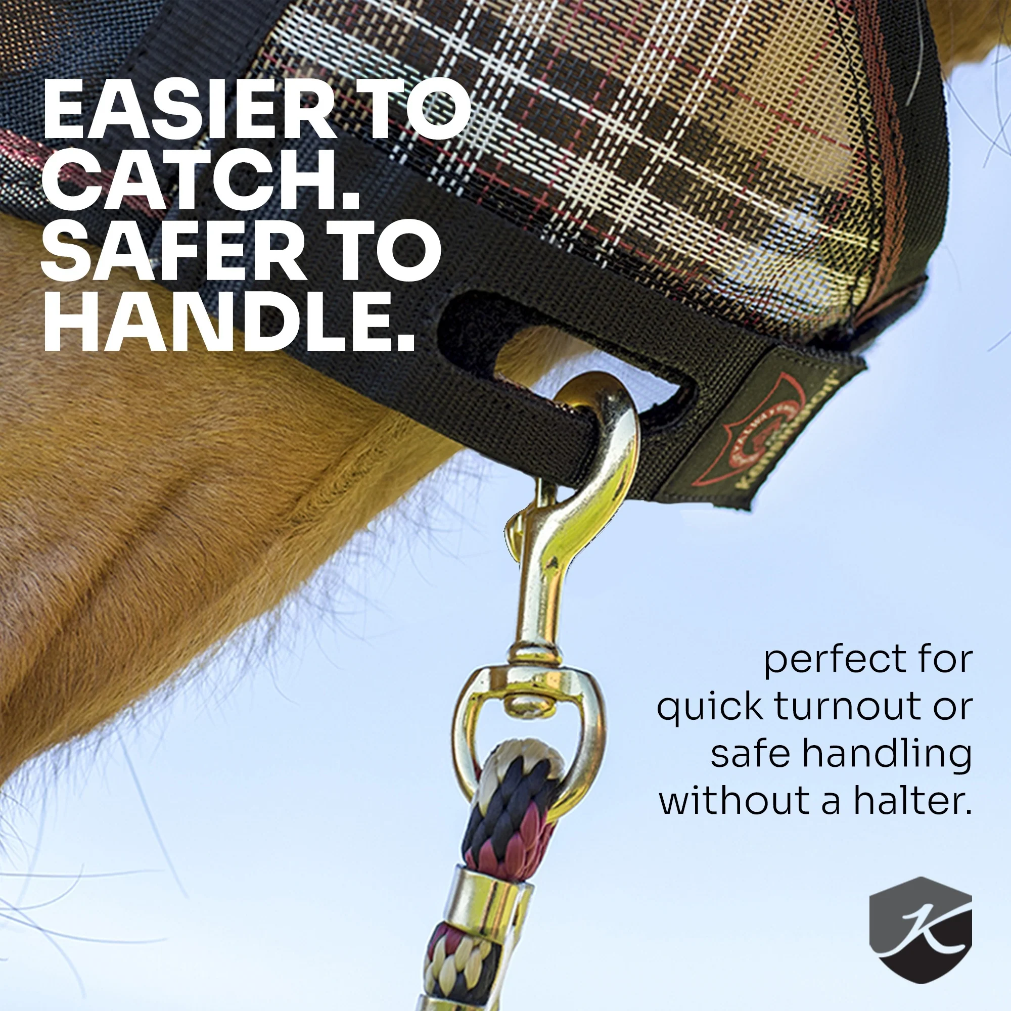 Kensington UViator CatchMask Fly Mask with 90% UV Protection - Image 12