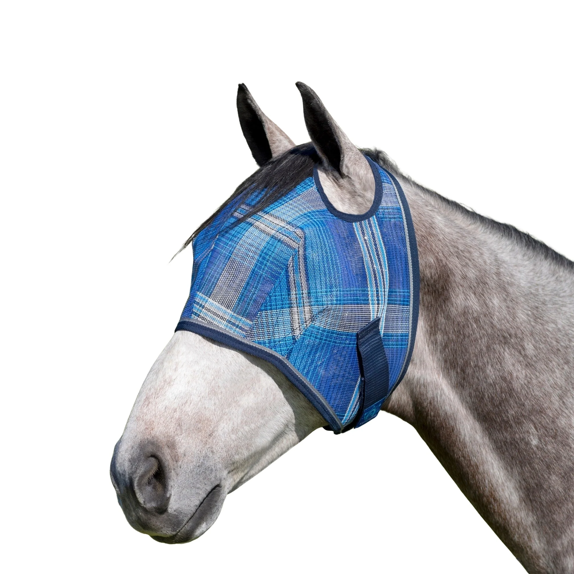 Kensington Fly Mask with 73% UV Protection - Open Top Design - Image 2