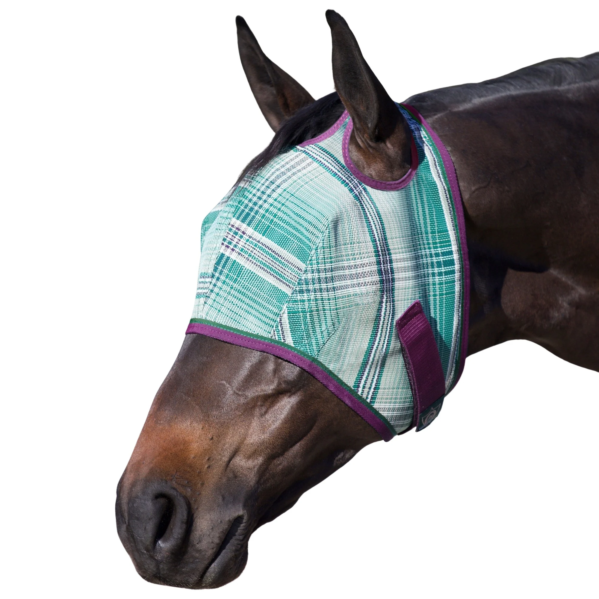 Kensington Fly Mask with 73% UV Protection - Open Top Design - Image 4