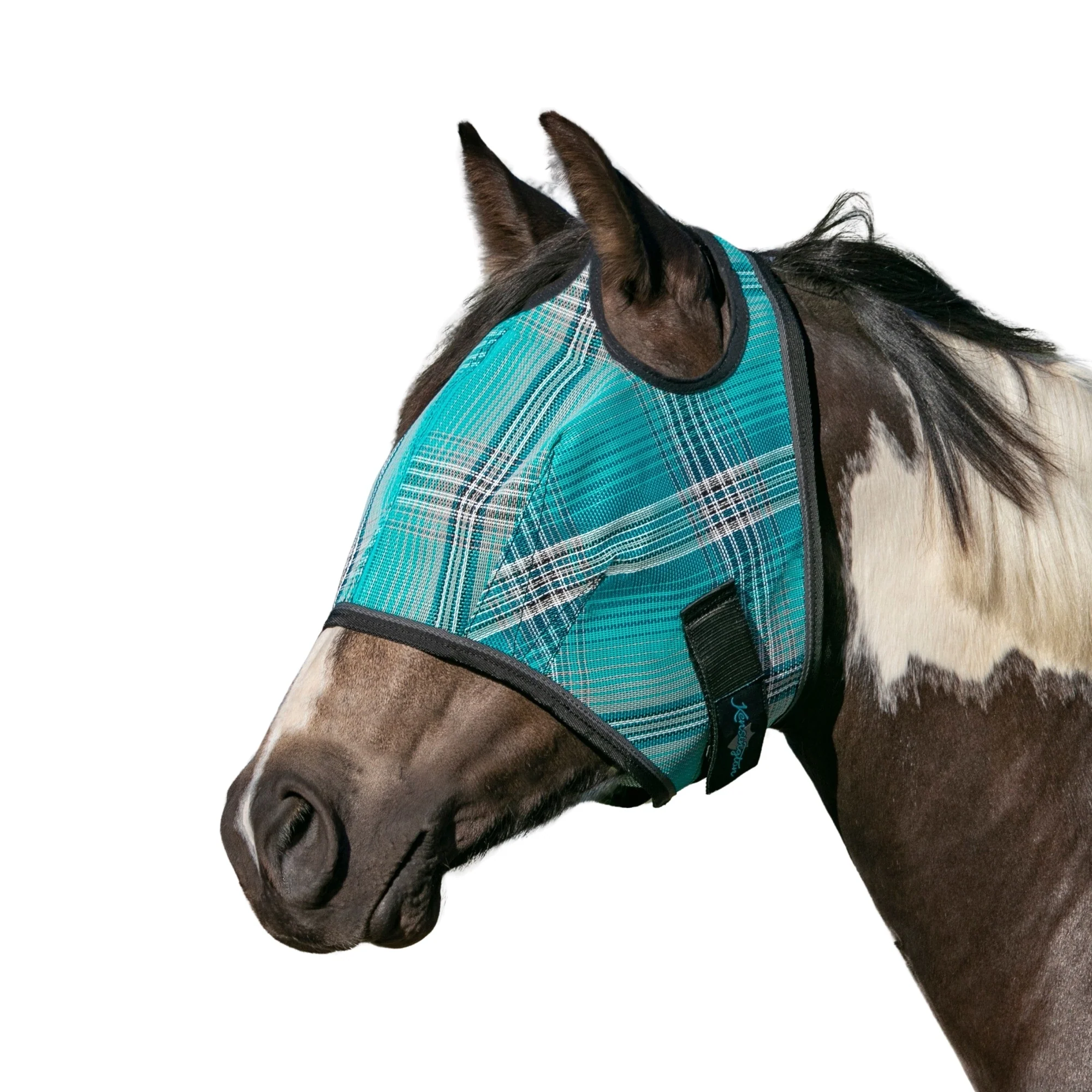 Kensington Fly Mask with 73% UV Protection - Open Top Design - Image 5