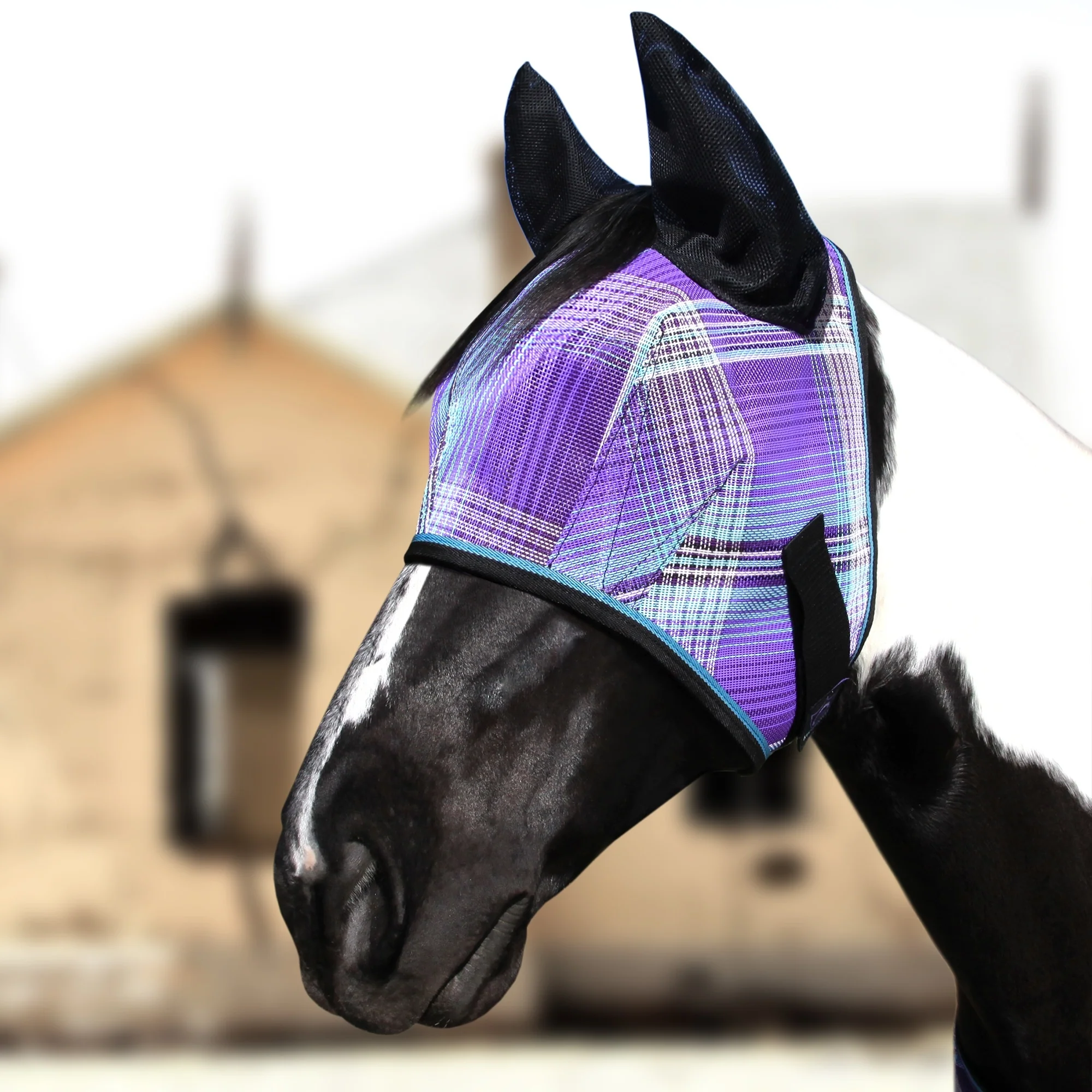 Kensington UV Fly Mask with Nose - Dual Ear & Forelock - Image 11