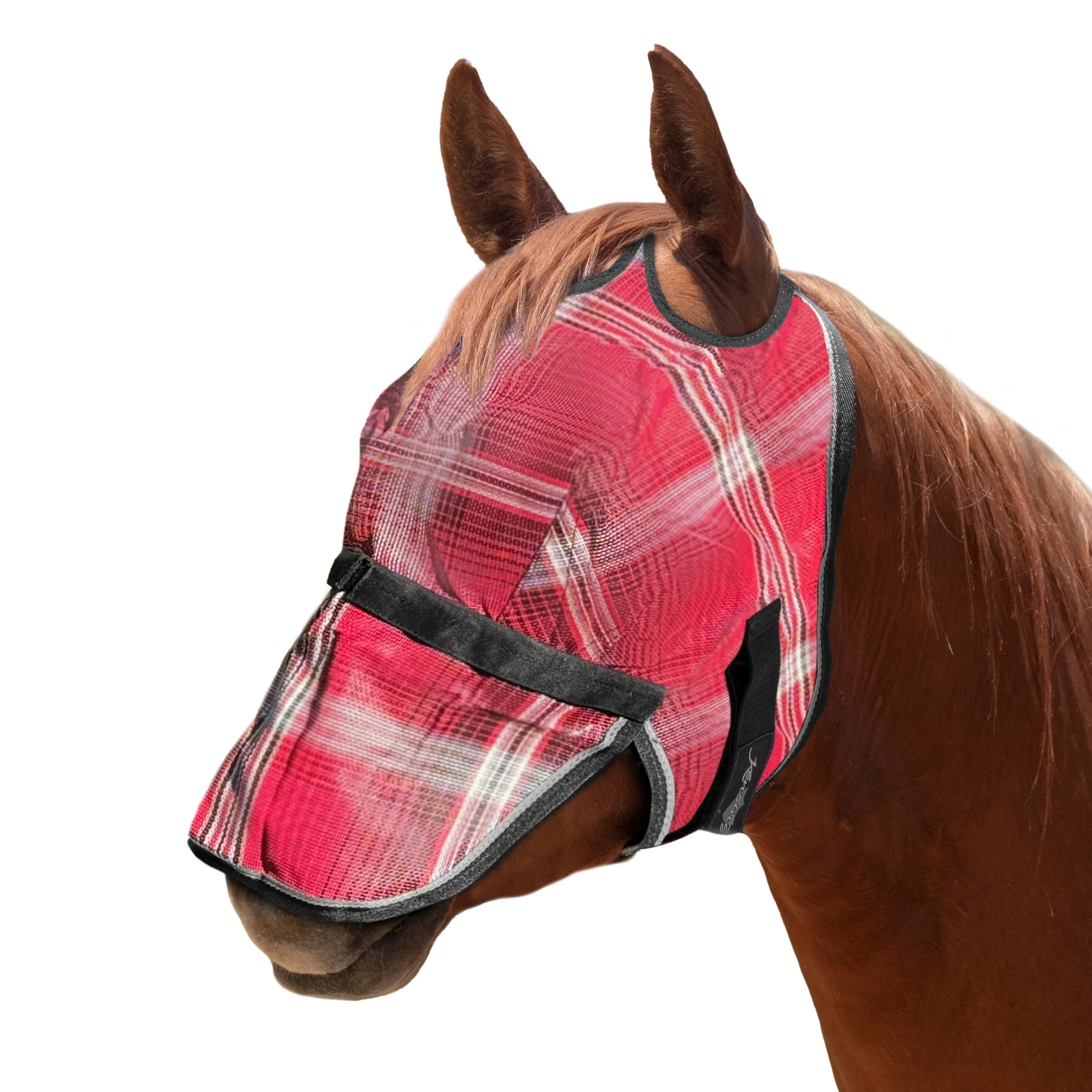 Kensington UV Fly Mask with Nose - Dual Ear & Forelock - Image 2