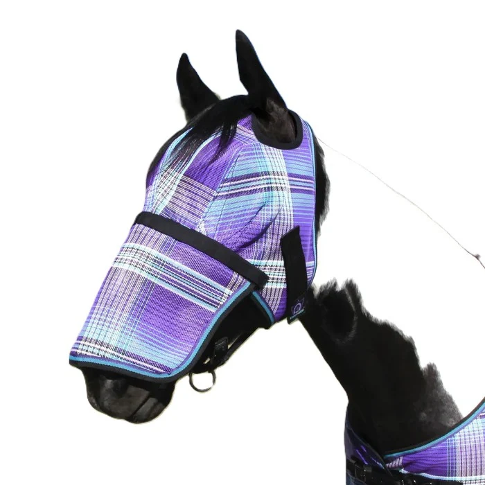 Kensington UV Fly Mask with Nose - Dual Ear & Forelock - Image 4