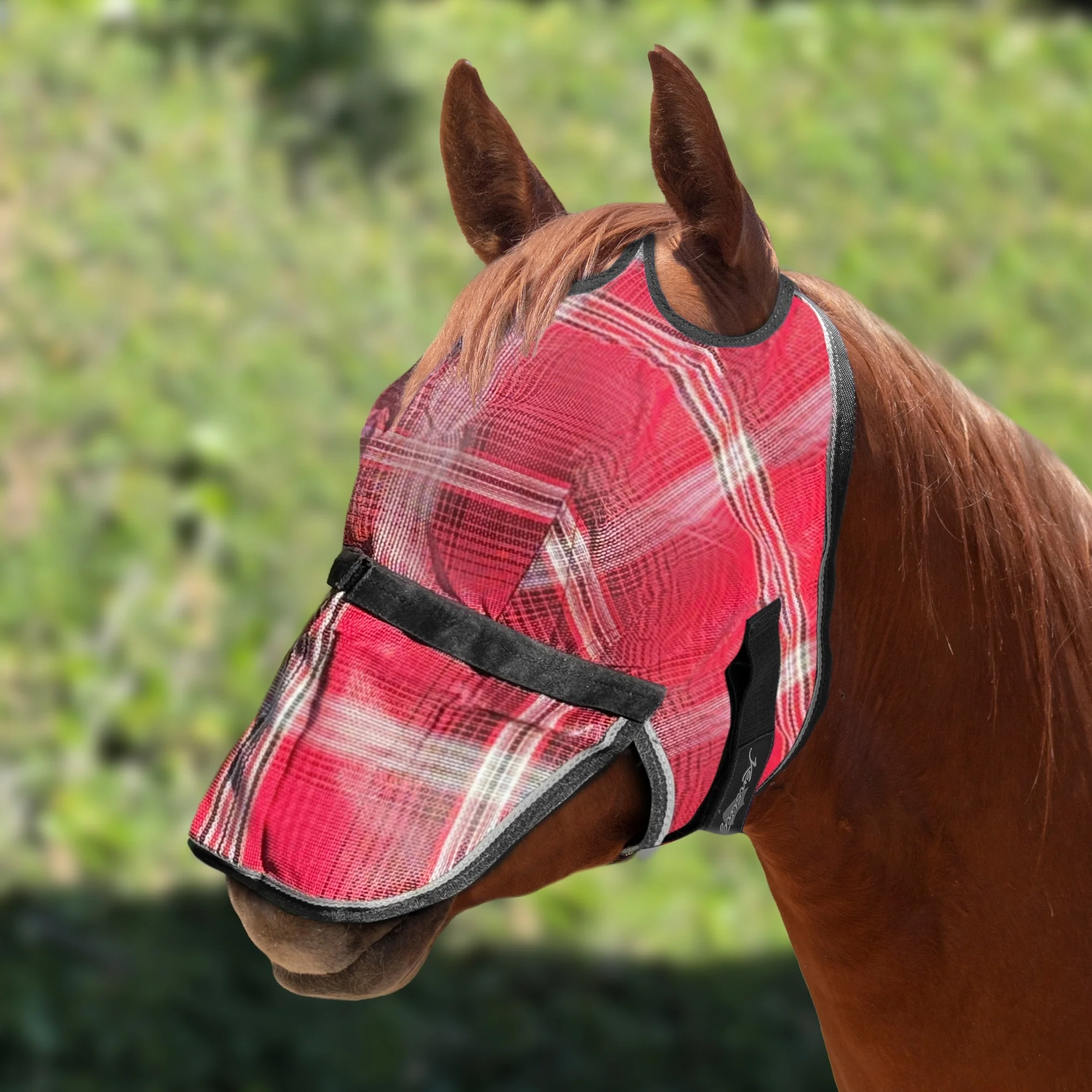 Kensington UV Fly Mask with Nose - Dual Ear & Forelock - Image 9