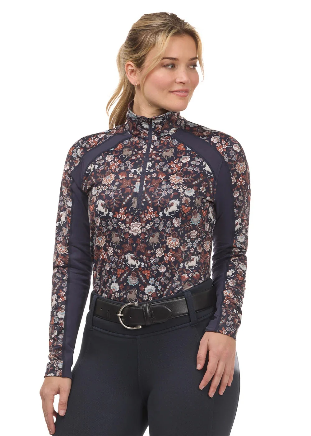Kerrits 1st Q Zip Fleece Tech Top - Image 10