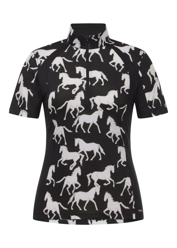 Kerrits Balance Ice Fil SS Top Print
