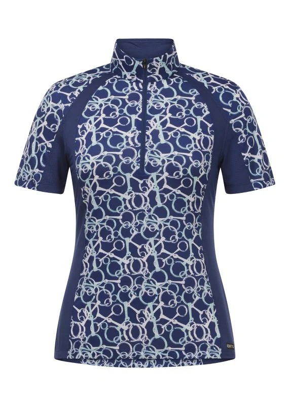 Kerrits Balance Ice Fil SS Top Print - Image 2