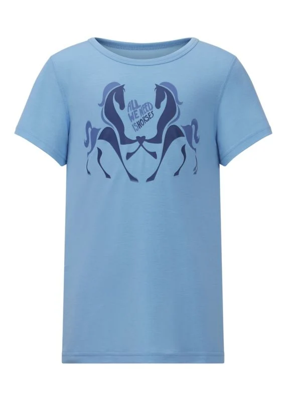 Kerrits Kids All We Need Horses Tee - Image 2