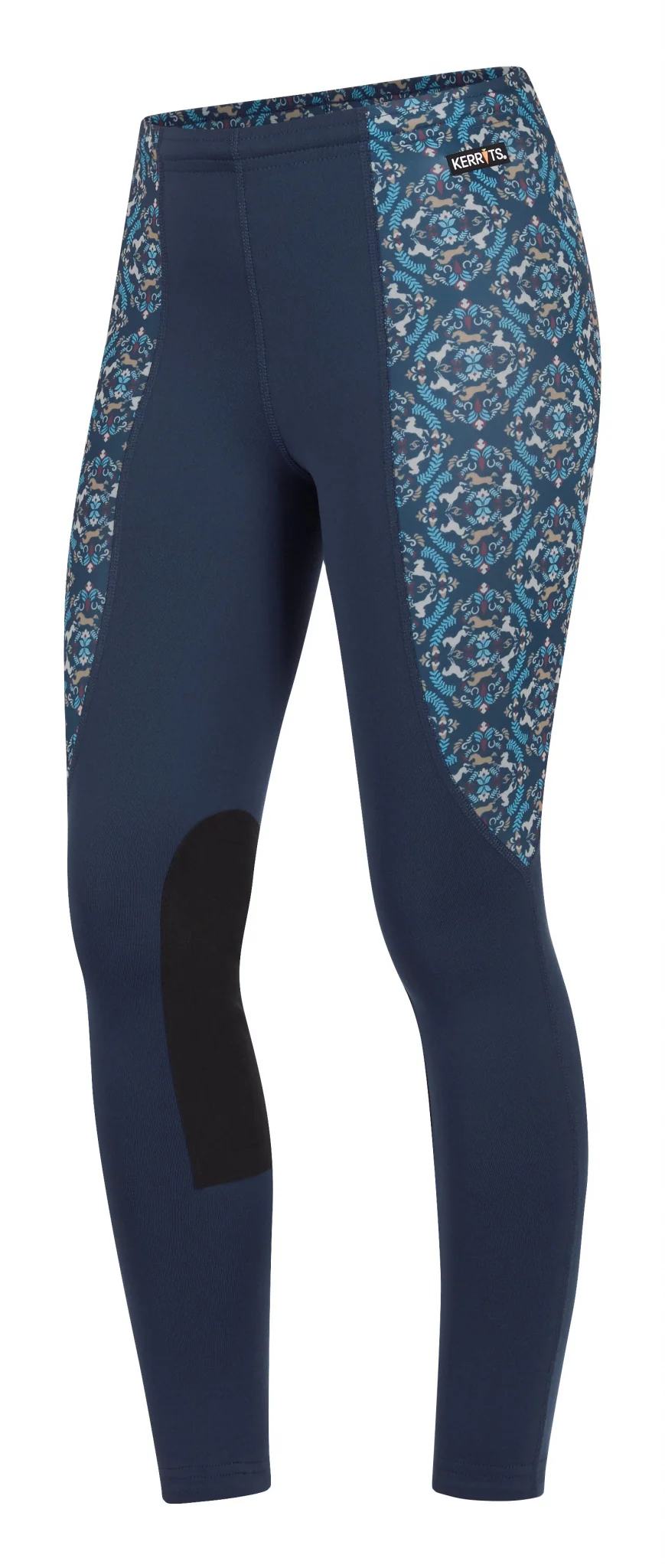 Kerrits Kids Performance Knee Patch Tights - Image 2