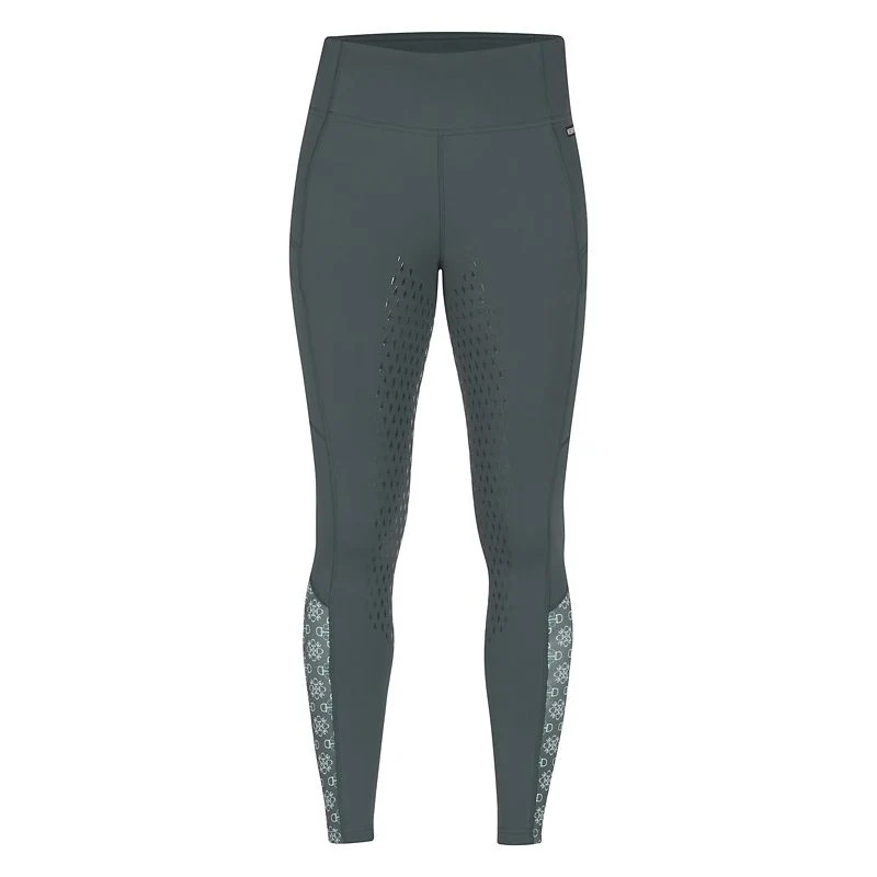 Kerrits Ladies Thermo Tech Full Leg Print Tights - Image 7