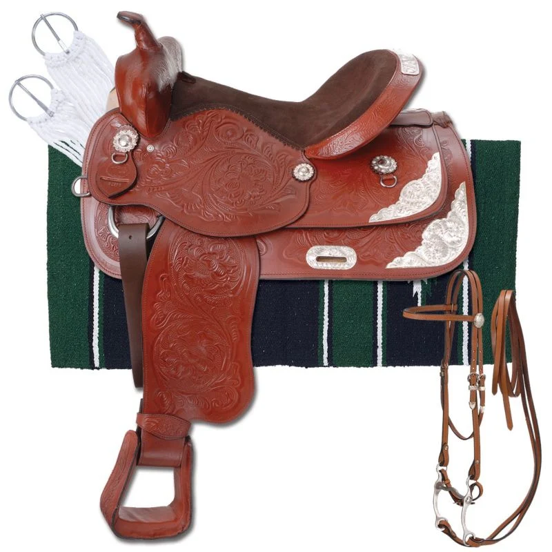 King Series Silver Show King II Saddle Package