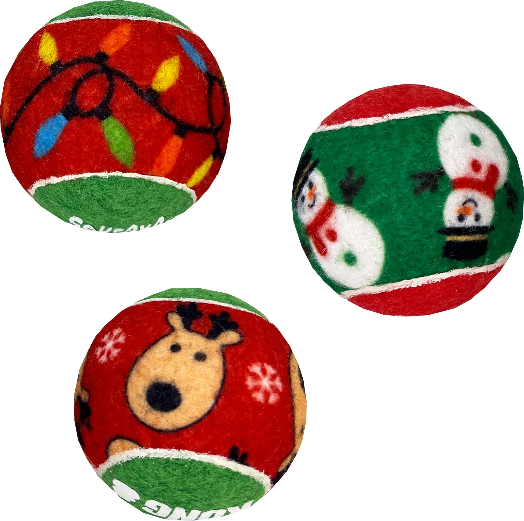 KONG Holiday Squeakair Balls - Image 2