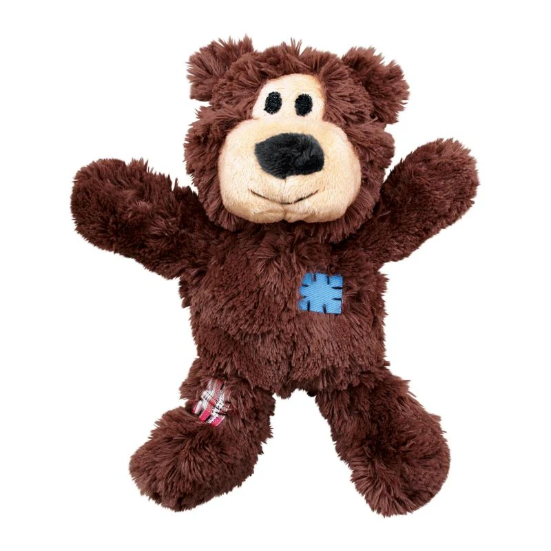 KONG Wild Knots Plush Bear Dog Toy - Image 2