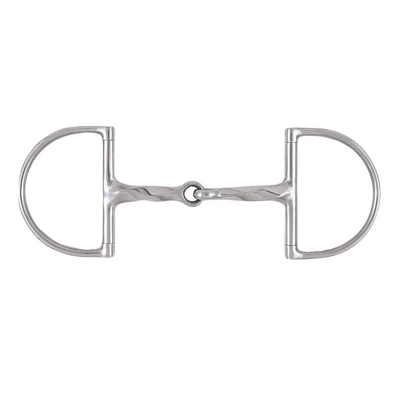 Korsteel Slow Twist Hunter D-Ring Snaffle