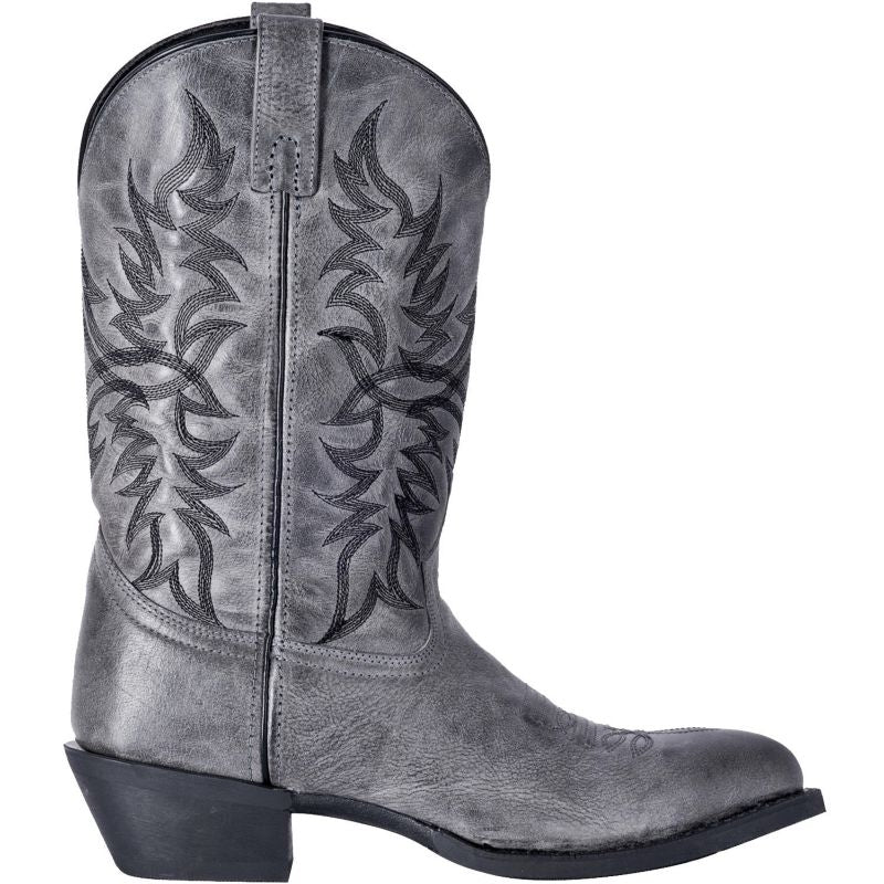Laredo Mens Harding Round Toe Gray Boots