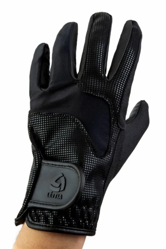 Lettia Collection Sicily Glove 6 Blk - Image 4