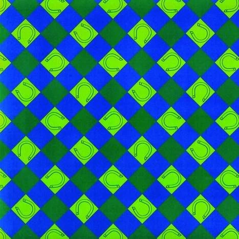 Lucky You Gift Wrap Blue