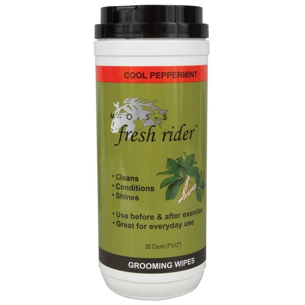 M.O.S.S Fresh Ridertrade Grooming Wipes - 26 Count - Image 2