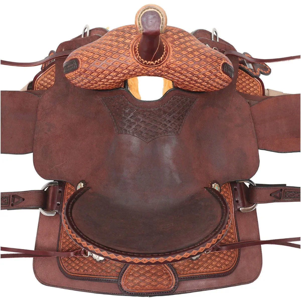 Martha Josey Cash Money Barrel Saddle - Image 4