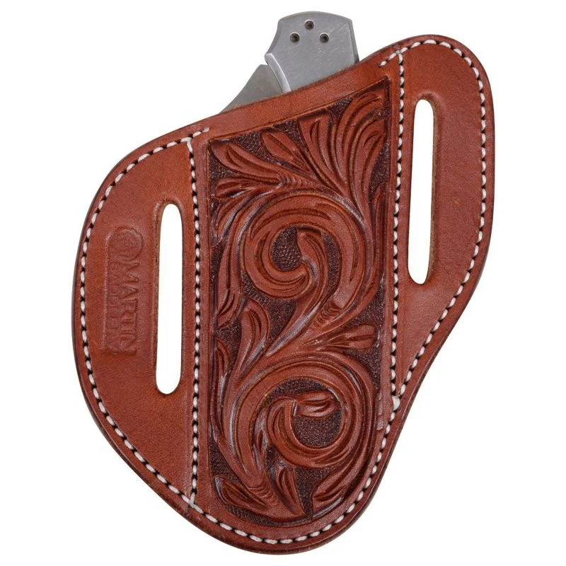 Martin Angled Folding Knife Scabbord Large Floral