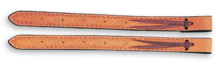 Martin Saddle Flank Billet with Camo Border Natural