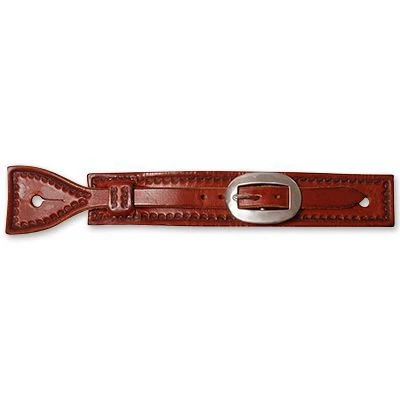 Martin Western Square Slide Spur Strap Chestnut