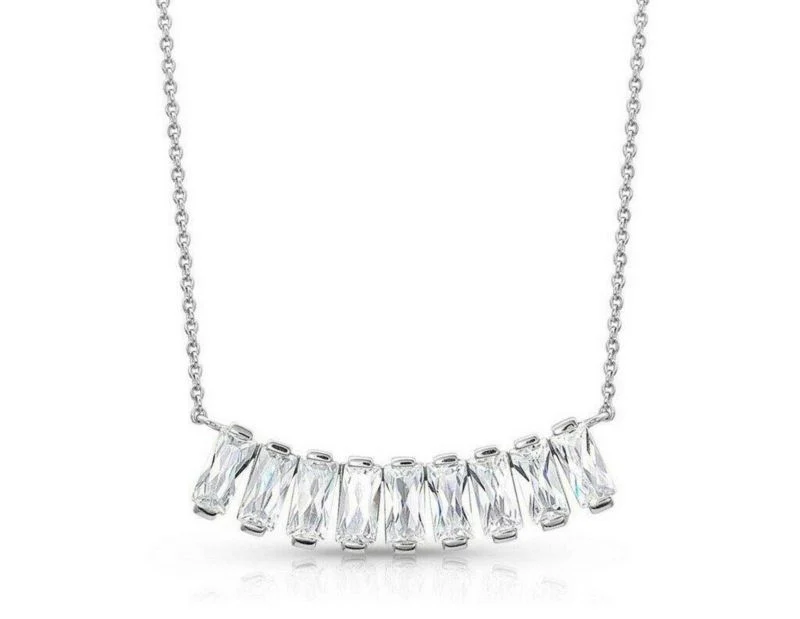 Montana Silversmiths Bar Nine Bar Necklace 19in
