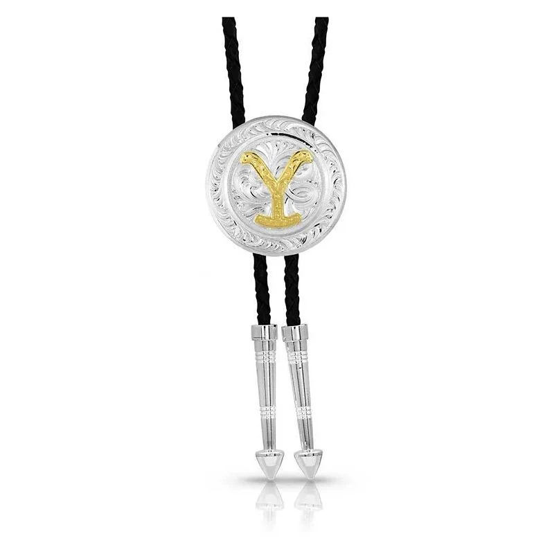 Montana Silversmiths Dutton Y Yellowstone Bolo Tie