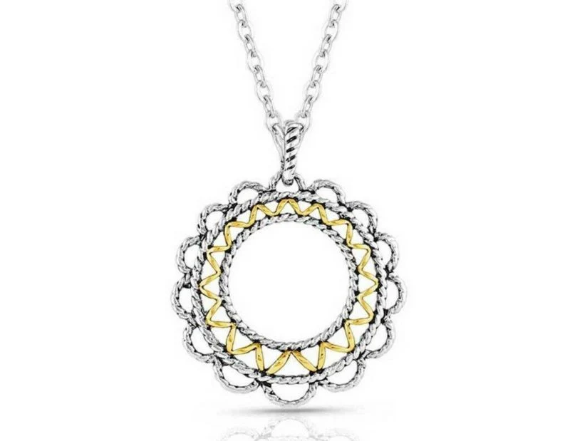 Montana Silversmiths Lace Pendant Necklace