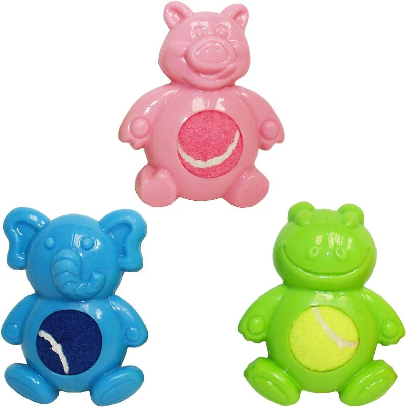 Multipet Minipet Tennis Tummies Dog Toy Sm