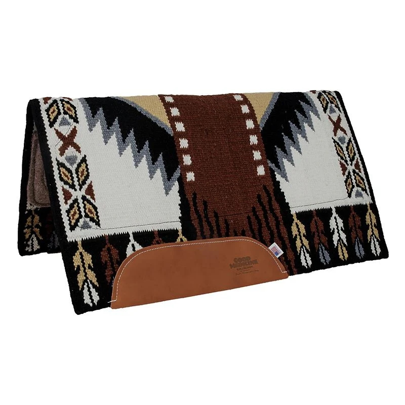 Mustang Reining Glory Wool Blanket Wool - Image 2