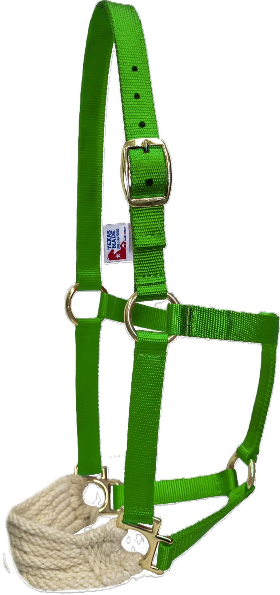 Mustang Nylon Halter with Mohair Bronc Nose - Image 10