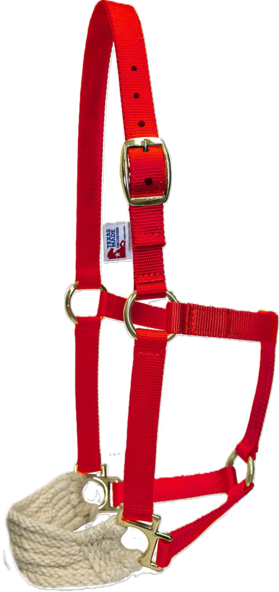Mustang Nylon Halter with Mohair Bronc Nose - Image 11