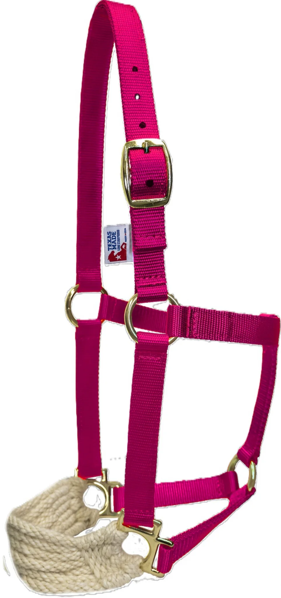 Mustang Nylon Halter with Mohair Bronc Nose - Image 13