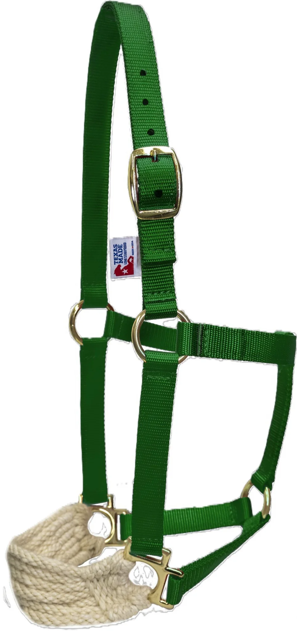 Mustang Nylon Halter with Mohair Bronc Nose - Image 5